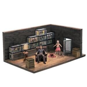 The Walking Dead Governor Room Mini-Figure Building Set By McFarlane 292 PCS